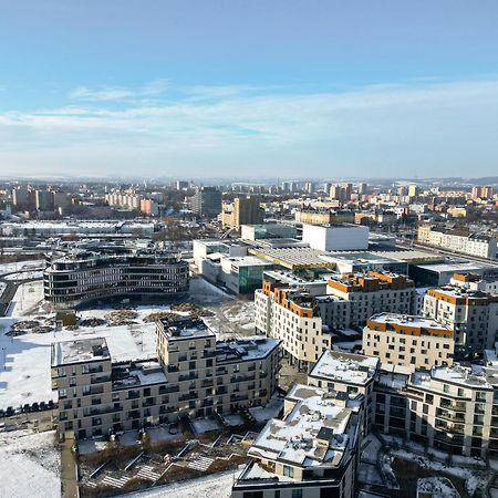 Bnb New Beautiful Apartment In The Center Of Ostrava With Option Garage Parking Buitenkant foto