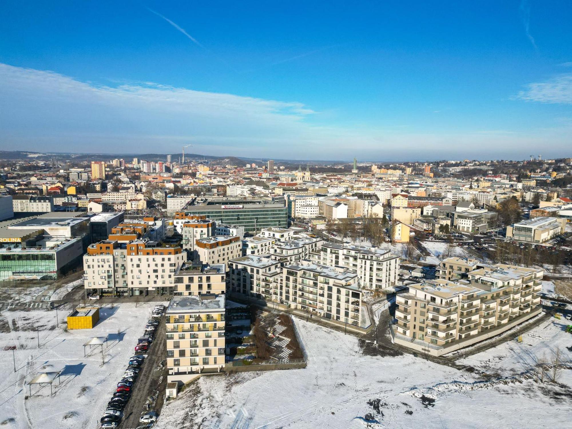 Bnb New Beautiful Apartment In The Center Of Ostrava With Option Garage Parking Buitenkant foto